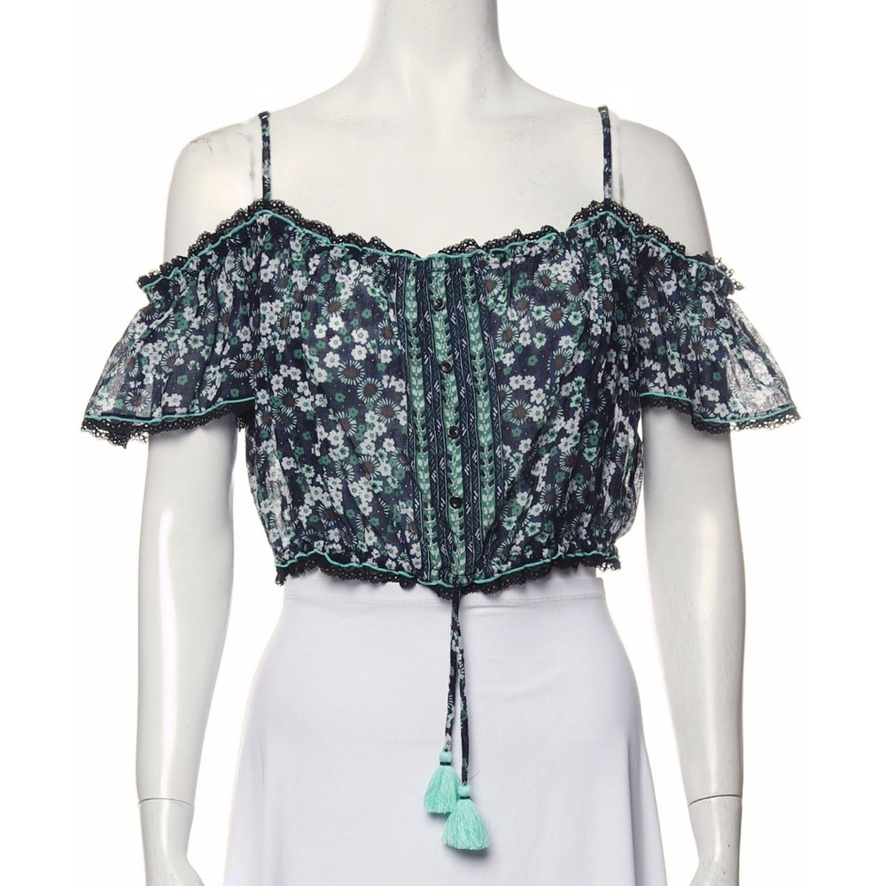 ✨Poupette Floral Off-the-Shoulder Top✨